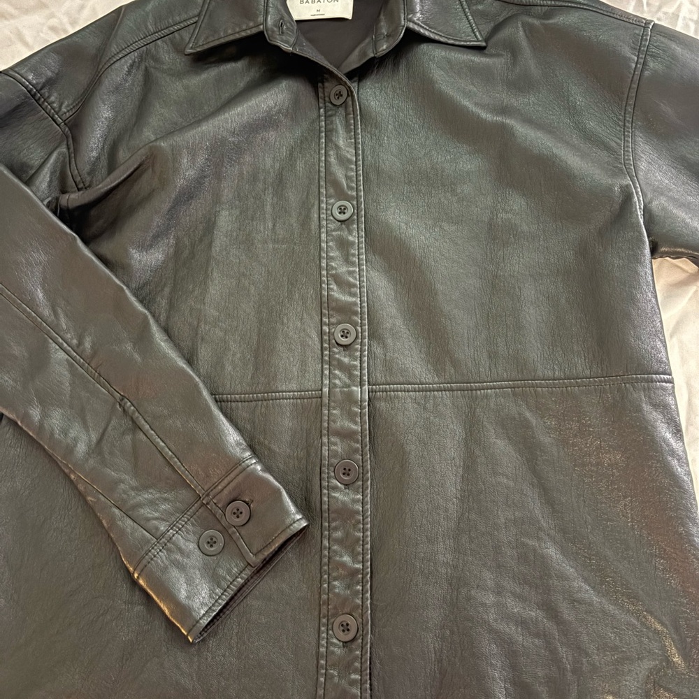 Babaton Pelli leather jacket size M